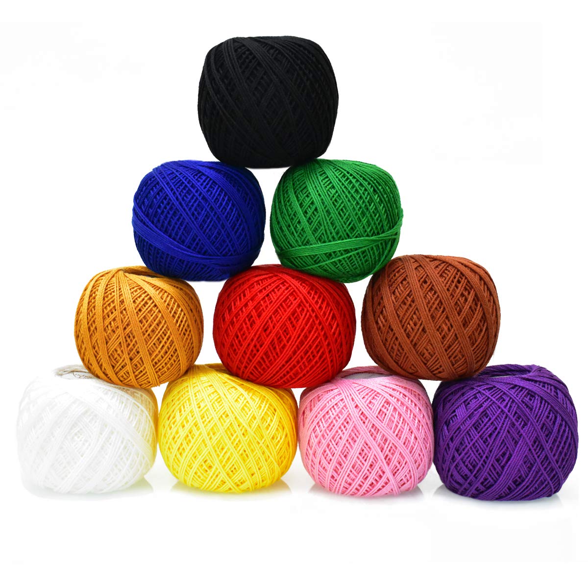 Anchor Knitting Cotton Yarn Thread Wool for Knitting Purpose Combo Pack ...