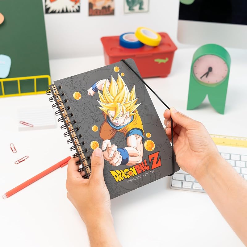 Dragonball Manga Hausaufgabenheft 2026 2027 Kalender Schulplaner