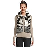 UGG Women's Uggisle Scarf, Black Multi, One-Size