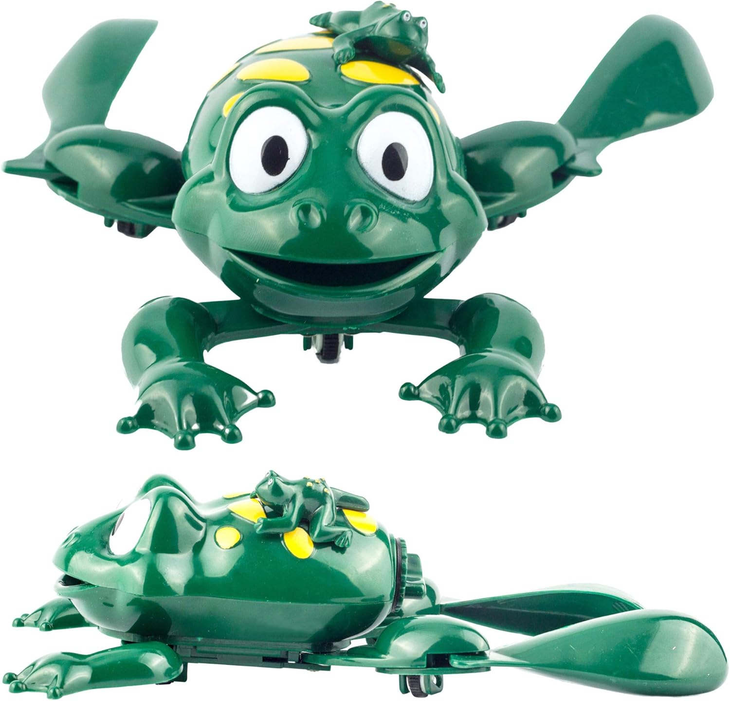 swimming frog bath toy