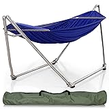 Tranquillo 650 lbs Capacity Double Hammock Stand
