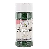 CK Products 4 Ounce Non Pareils Bottle, Green