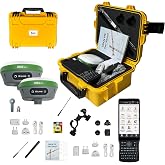 SMA26 Plus GNSS RTK Rover &amp; Base Surveying Equipment with Controller and Software, Connect with UAVs,1cm Accuracy, NOAA Certified, IMU/PPP/UHF/NTRIP/BT, IP67 GPS for Civil Engineering and Topography