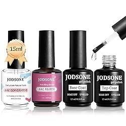 JODSONE 15ML Nail Primer Base Coat Top Coat Glossy