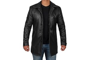FJACKETS Brown Leather Jacket Men - Natural Distressed Leather Jackets for Men
