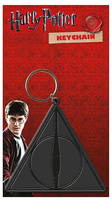 HARRY POTTER Schlüsselring Keychain The Deathly Hallows Symbol Logo offiziell