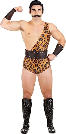 Amazon Com Men S Dark Strongman Costume Clothing