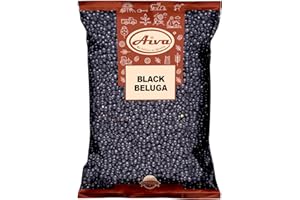 AIVA WE BELIEVE IN QUALITY Aiva Black Beluga Lentils (4 LB) – Premium Whole Black Lentils for Soups, Salads, and Meal Prep