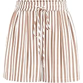 PRETTYGARDEN Elastic Waist Summer Shorts for Women Trendy 2026 Gingham Cute Pajama Bottoms Plaid Y2K Beach Vacation Clothes