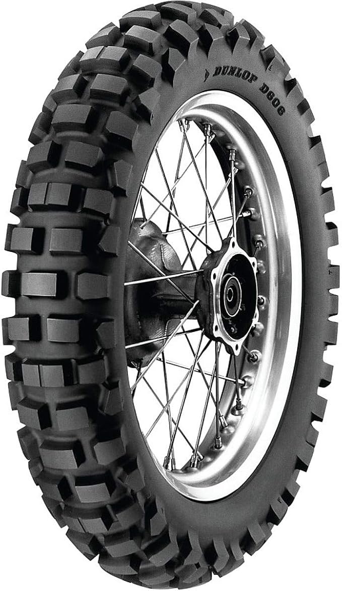 Dunlop D606 Rear 120/9018 Dual Sport Off Road Motorcycle Tire, Tires