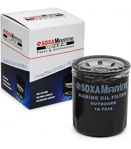 Amazon.com: Peach Marine Parts PM-35-822626Q05 Filter, Oil