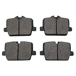 TRQ Rear Brake Pads Ceramic Compatible with