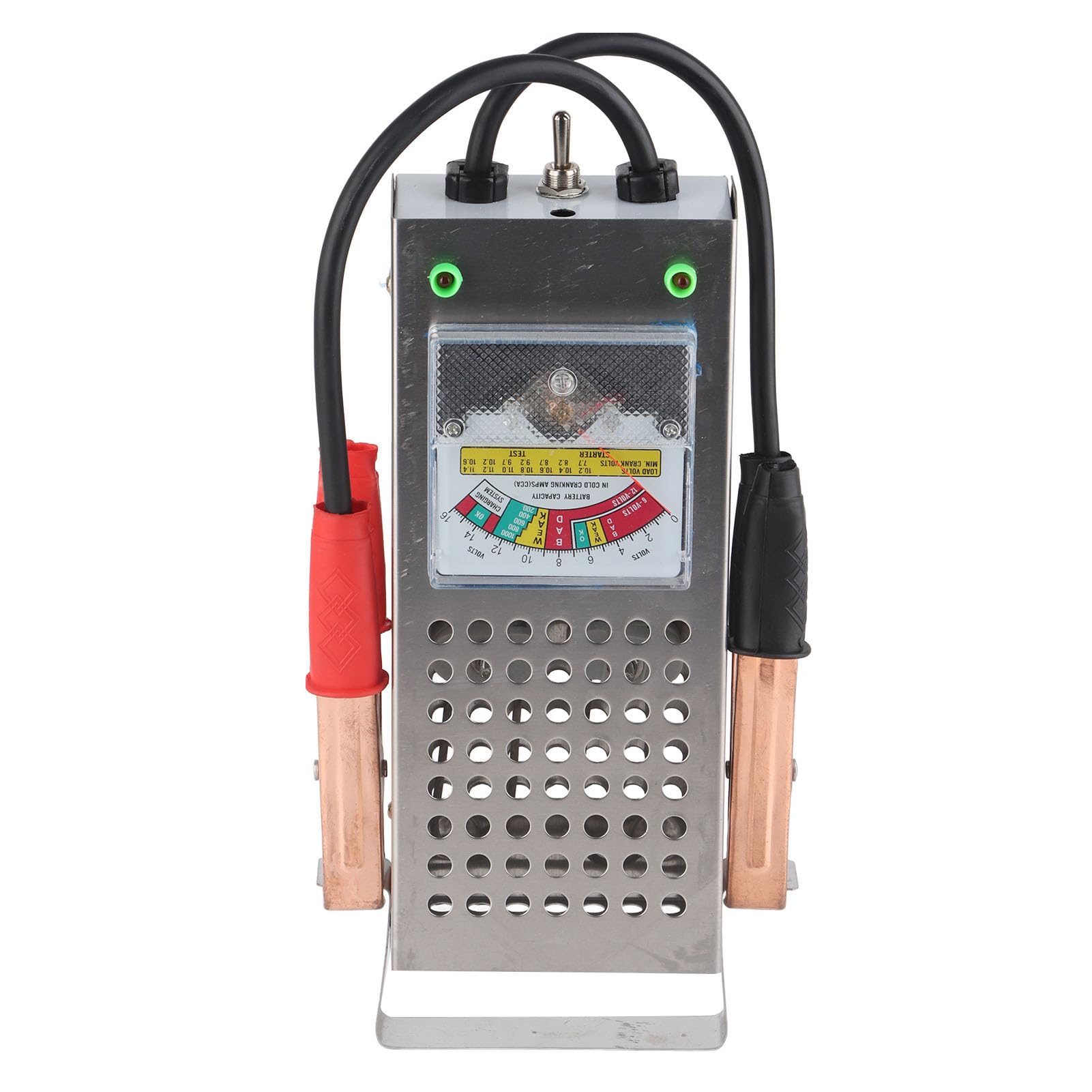 200Ah 12V Car Battery Load Tester and Voltmeter Aluminium Alloy Charging System Test Tool