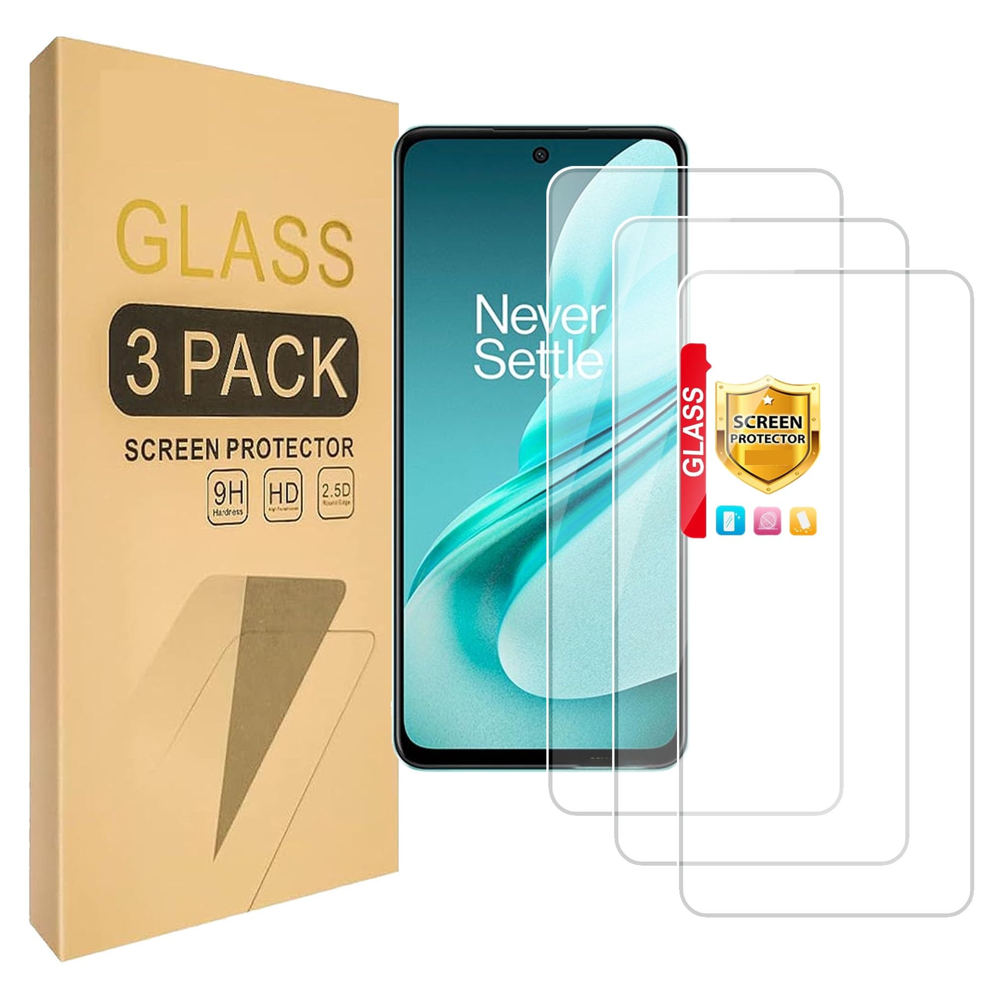 Lucyliy (3 Pack) Compatible with OnePlus Nord N30