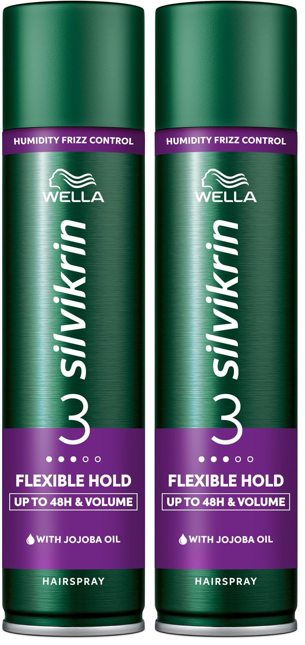 WELLA Silvikrin Flexible Hold Hairspray, Unscented, 250 ml (Pack of 1)