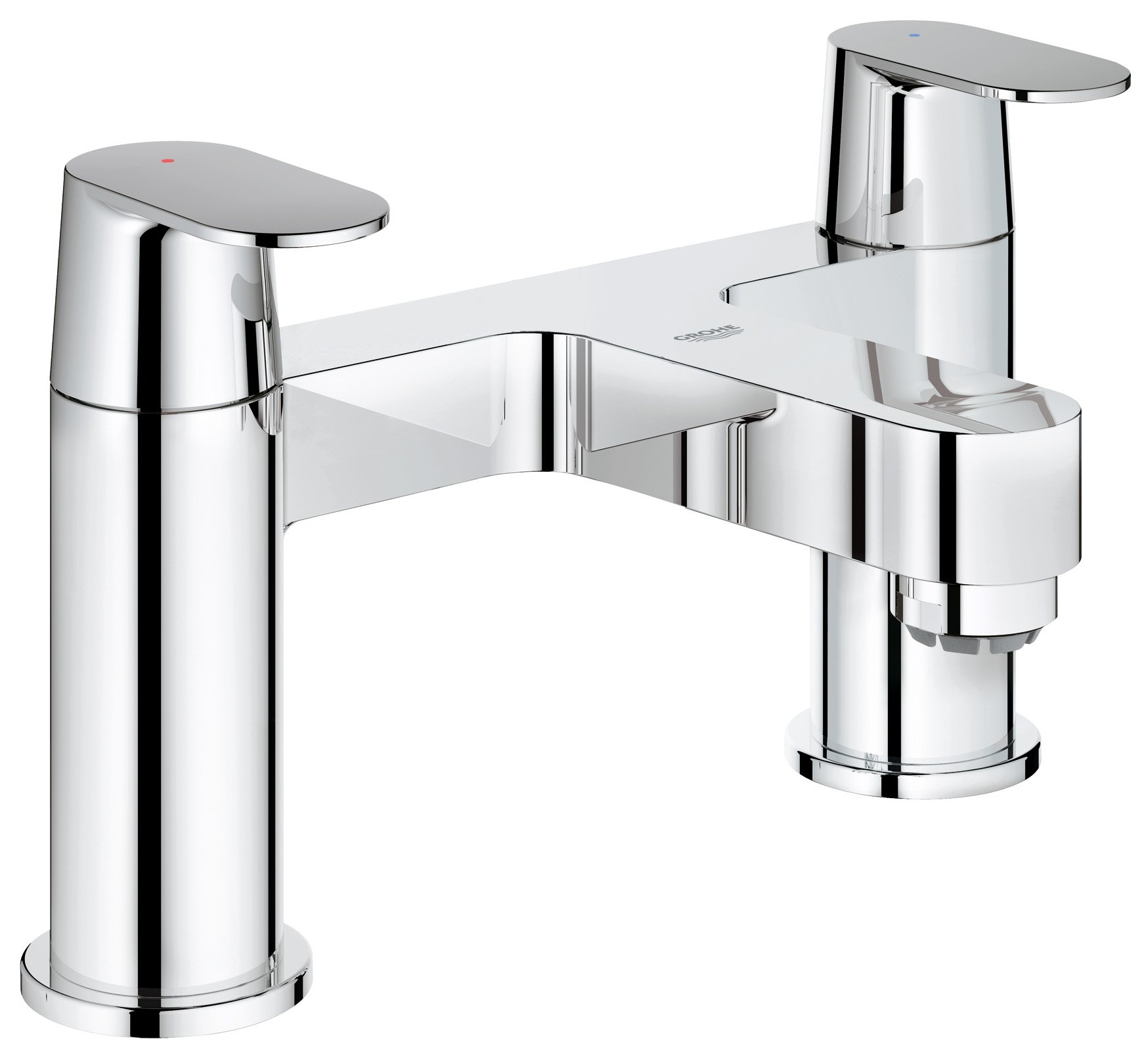GROHE 25128000 Eurosmart Cosmopolitan Two-Handled Bath Filler