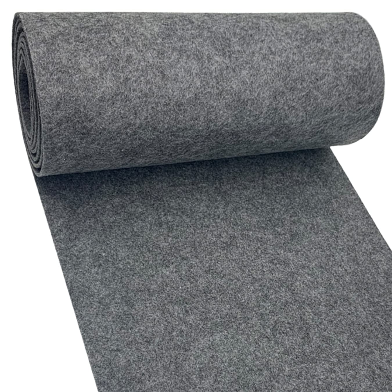 aufodara Felt Fabric 150x40cm, 3mm Thick Polyester Felt for Felt Table Mats, Bags, DIY Craft Patchwork Sewing (Dark Grey)
