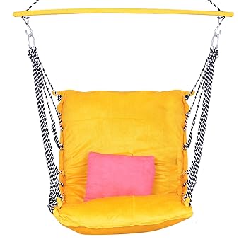 EA Jumbo Adult Hammock Zula Velvet Swing Chair Hammock Jhula