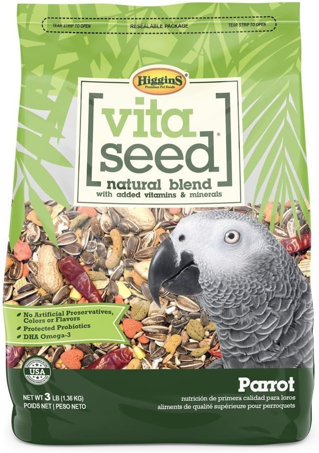 natural parrot food