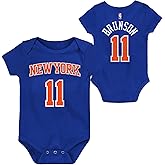 Outerstuff NBA Newborn & Infants 0-24 Official Player Name & Number Jersey Creeper Romper