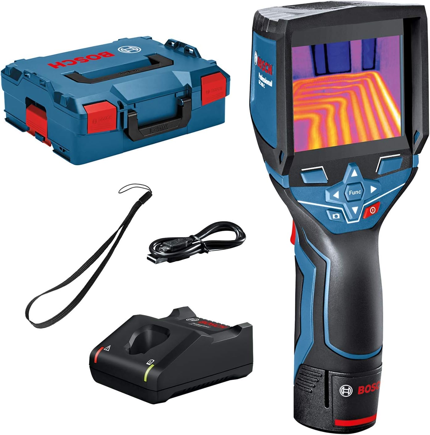 Bosch Professional 12V System Thermal Camera GTC 400 C (12V Battery