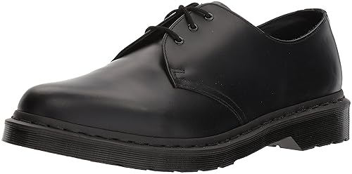 dr martens mono black smooth