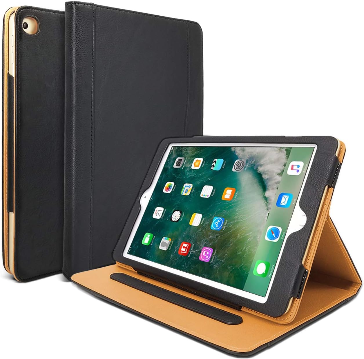 Danycase NP569 New iPad 2018/2017 9.7 inch Case 5th/6th Generation Auto Sleep/Wake Cover Stand Folio Cover Case for Apple iPad 9.7 inch