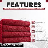 GC GAVENO CAVAILIA Large Towels Bath Sheet 4 Pack 75 x 135 cm 450 GSM view 2