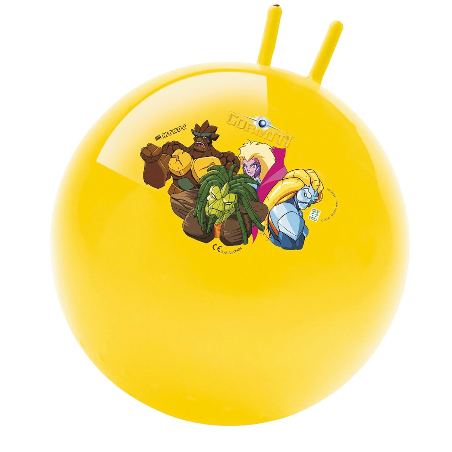 Mondo 6894 - Pelota saltadora con Asas, diseño de Gormiti: Amazon ...