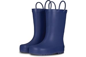LONECONE Lone Cone Elementary Collection - Premium Natural Rubber Rain Boots with Matte Finish for Toddlers and Kids