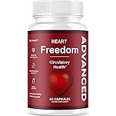 Heart Freedom - Heart Freedom Capsules, Official Pills All Natural Ingredients - Maximum Strength, Premium Advanced Formula Support Health & Wellness, 60 Capsules for 1 Month