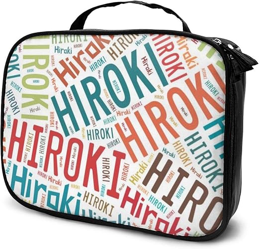 Amazon メイクポーチ 化粧品ポーチ プロ用 日本人の名前 大輝 大樹 メイクポーチ 多機能収納 化粧品収納 メイク小物 メイク収納 大容量 Black One Size Ydy Coobag シューズ バッグ