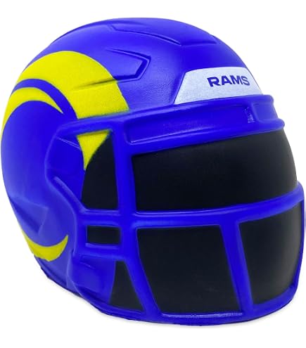 Party Animal NFL Jumbo Squeezymates Helmet Seattle Seahawks Squeezy Helmet Figurine, Team Colors, 4