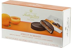 Anthon Berg Apricot in Brandy Chocolate 220g - Ideal Gift For Chocolate Lover