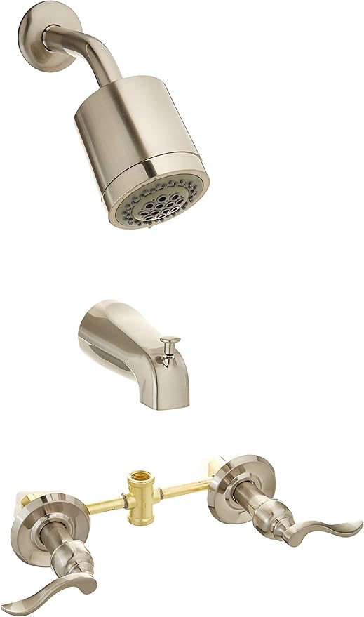 Kingston Brass Kb8248nfl French Tub And Shower Faucet With 2
