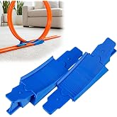 Single Loop Track Piece Compatible with Hot Wheels | Loop track expansion accessory for 1:64 scale cars, adding stunt action for custom racing layouts and creative track builds
