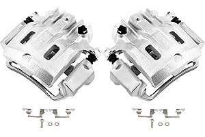 SCITOO Rear Brake Calipers With Bracket 18-B4752 18-B4753 Compatible For Ford For Excursion/F-250, For Ford For F-250 Super Duty 99-04 For Ford For F-350 99-04 For Ford For F-350 Super Duty 99-04