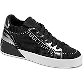 DKNY Womens Mallory Studs Lace Up Sneaker