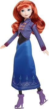 Mattel Disney Frozen Anna Fashion Doll & Accessories Ice Skating Look