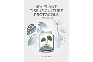 40+ Plant Tissue Culture Protocols Handbook: In Vitro Propagation Guide for Monstera, Philodendron, Anthurium, African Violet