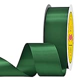 LEEQE Double Face Satin Ribbon 1-1/2 inch X 50