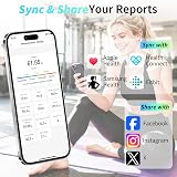 arboleaf Smart Body Fat Scale 14 Metrics 400lb Bluetooth BMI Muscle Mass view 5