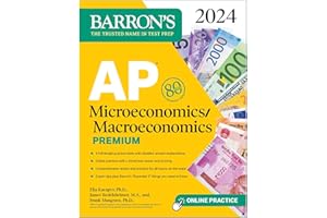 AP Microeconomics/Macroeconomics Premium, 2024: 4 Practice Tests + Comprehensive Review + Online Practice