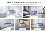 1ABOVE Dehumidifier 500ml Pack of 5 | Moisture Absorber For Damp Mould view 9