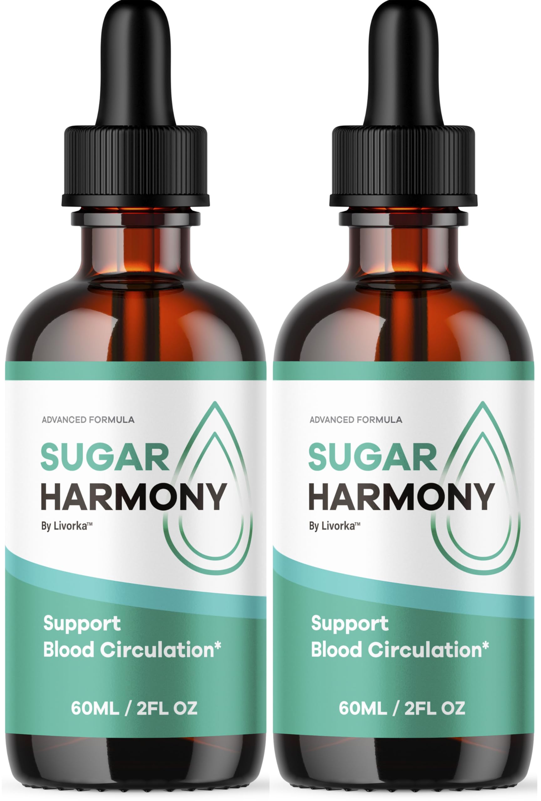 Photo 1 of (2 Pack) Sugar Harmony Drops - Official SugarHarmony Advanced Premium Liquid Formula Support Drops - Maximum Strenght, Natural Ingredients For Overall Health & Wellness Reviews, 2 Bottles For 2 Months