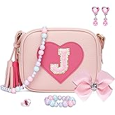 KKXIU Valentines Day Gifts Dress Up Jewelry Toys Toddler Purse Gifts For 3 4 5 6 7 8 Year Old Girls