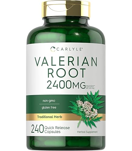 ATMOS Nutrition Valerian Root 2000mg - 120 Tablets, High-Strength, Made In UK, Non-GMO
