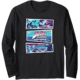 JoJo Part 4 Shining Crazy Diamond VS Deadly Killer Queen Long Sleeve T-Shirt