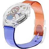 Accutime Super Mario Bros. Mario Profile Translucent Straps Analog Kid's Watch
