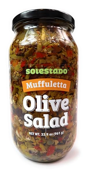 SOLESTADO MUFFULETTA OLIVE SALAD 33.9OZ
